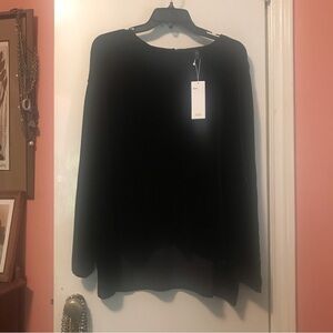 NEW EILEEN FISHER VELVET TOP